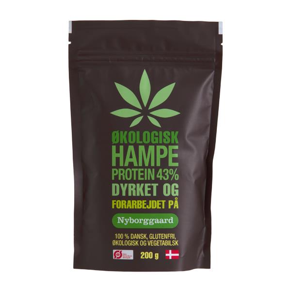 Hampeprotein 43 % Nyborggaard 200 g økologisk